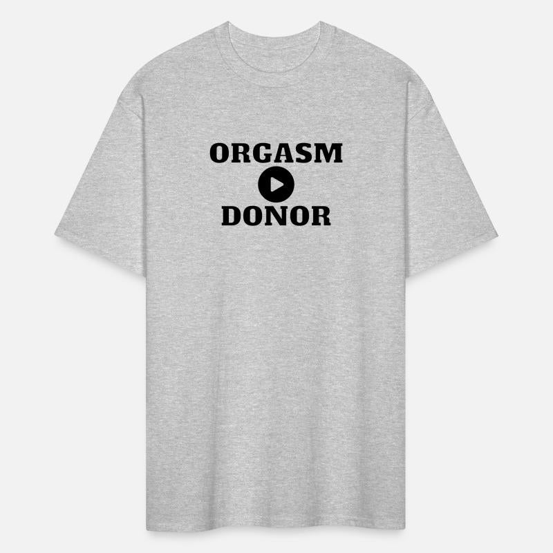 Orgasm Donor with play sign VECTOR
