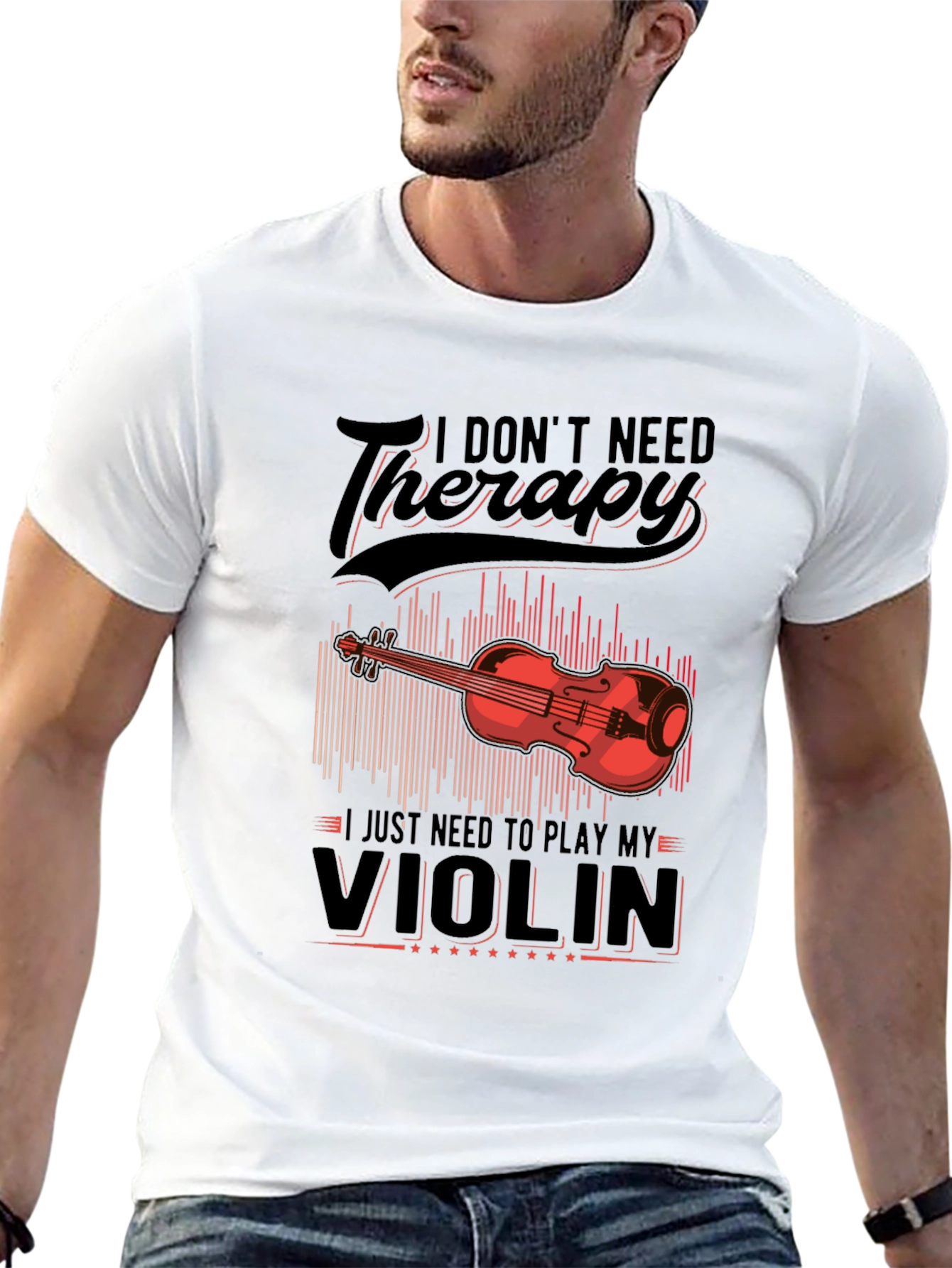 Therapy Violin T-Shirt