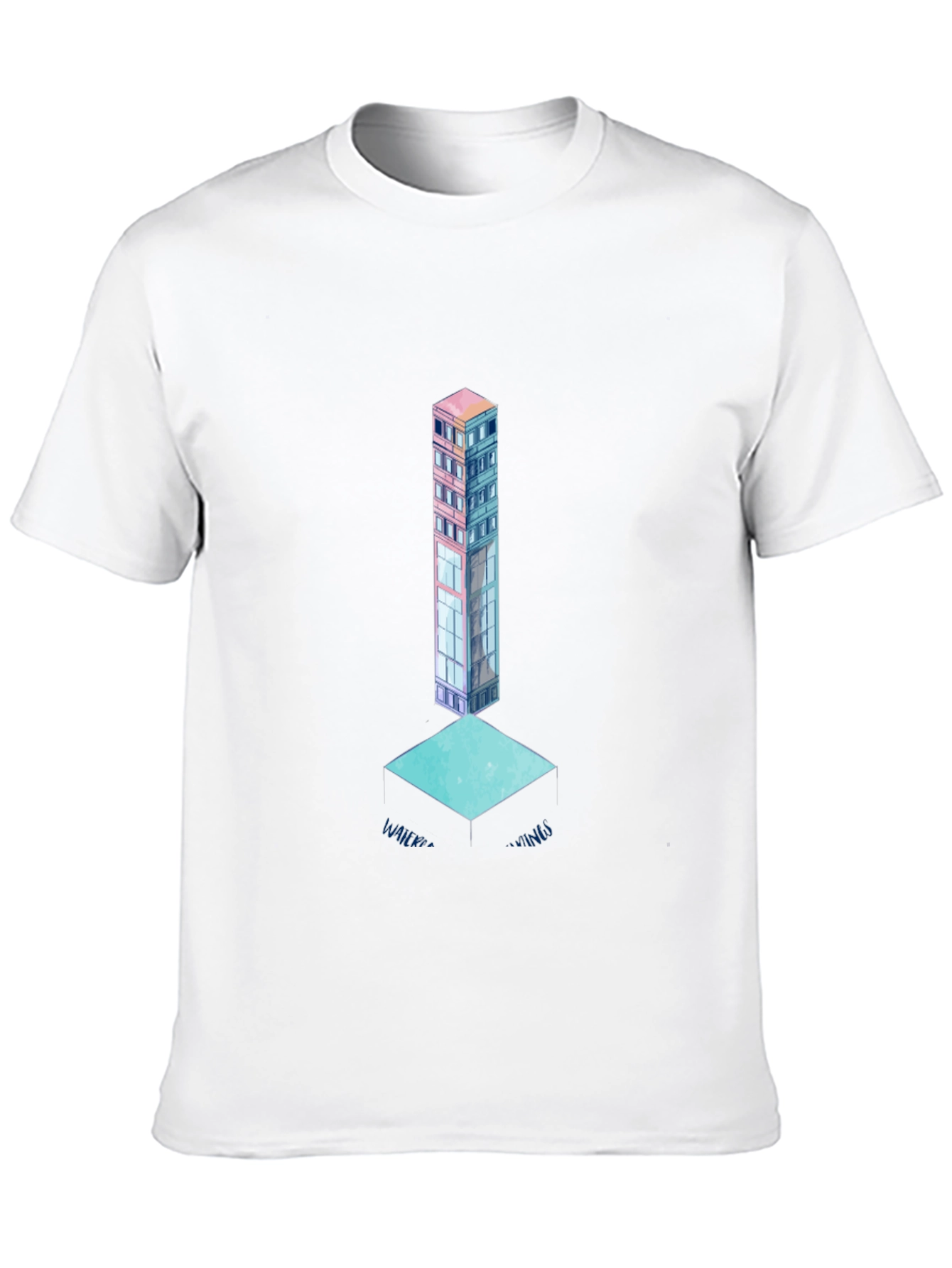 Abstract Building Graphic Tee