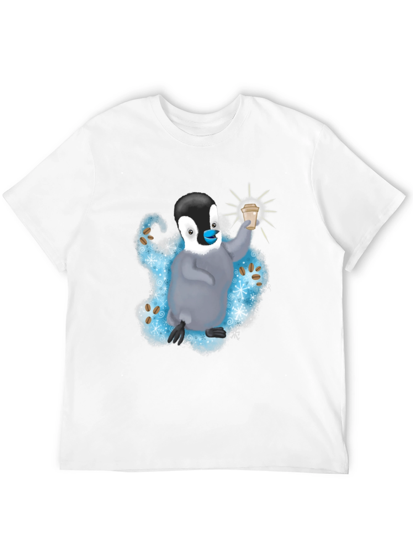 Penguin Coffee Lover T-Shirt