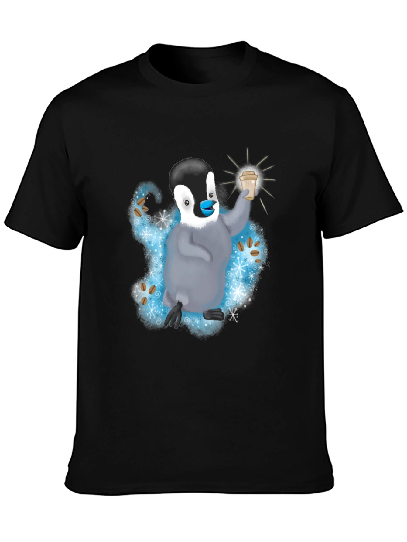 Penguin Coffee Lover T-Shirt
