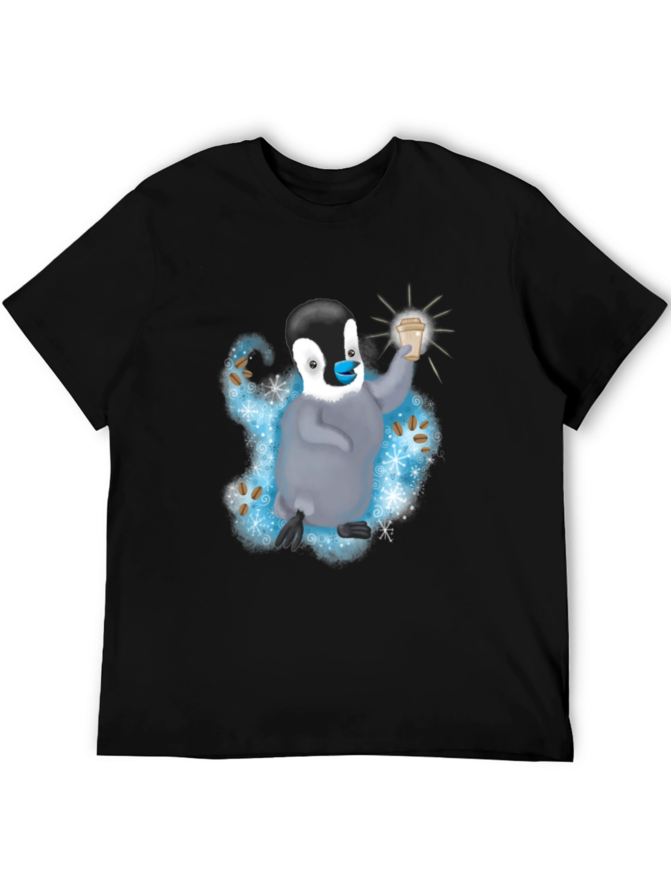 Penguin Coffee Lover T-Shirt