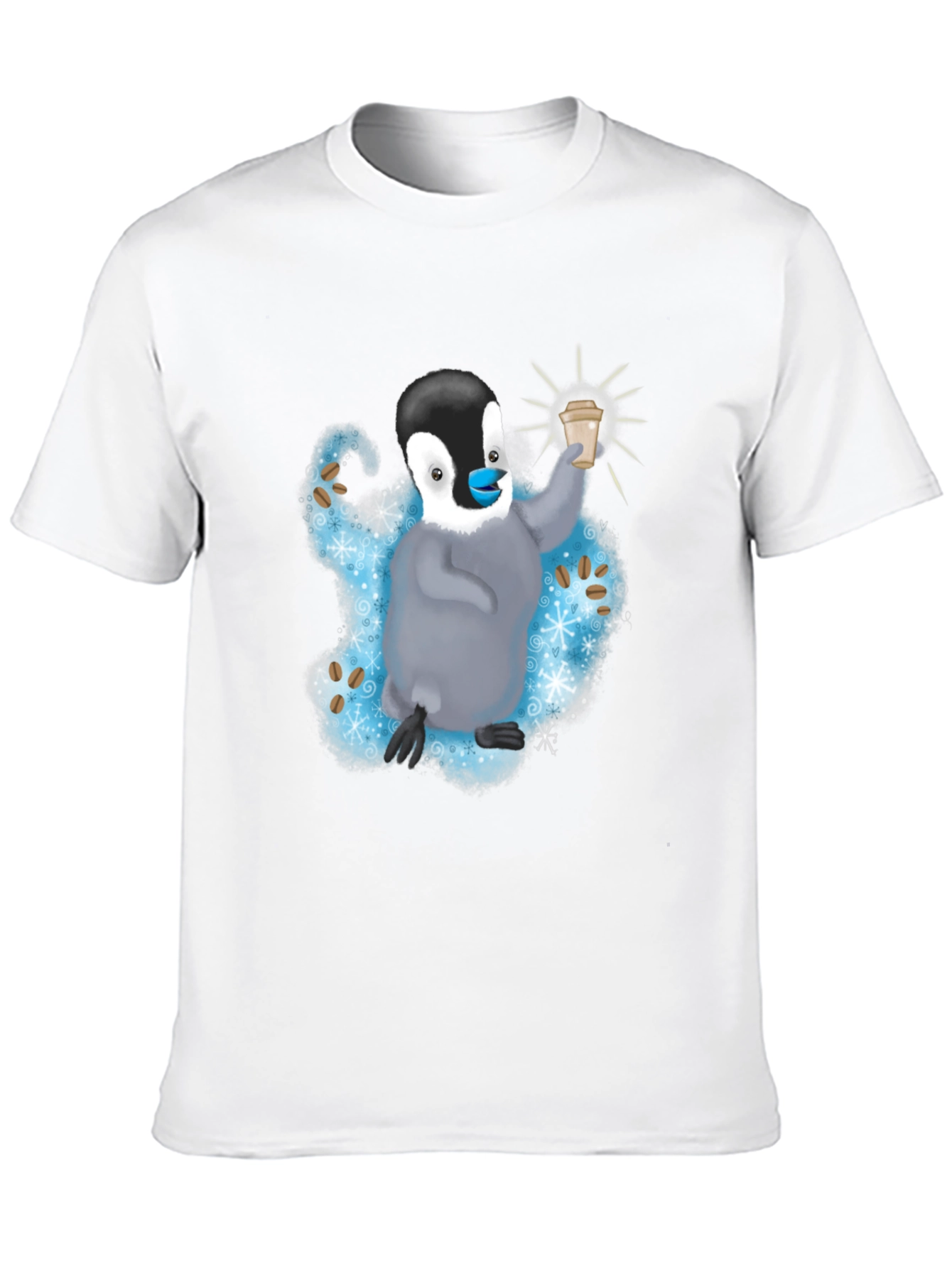 Penguin Coffee Lover T-Shirt