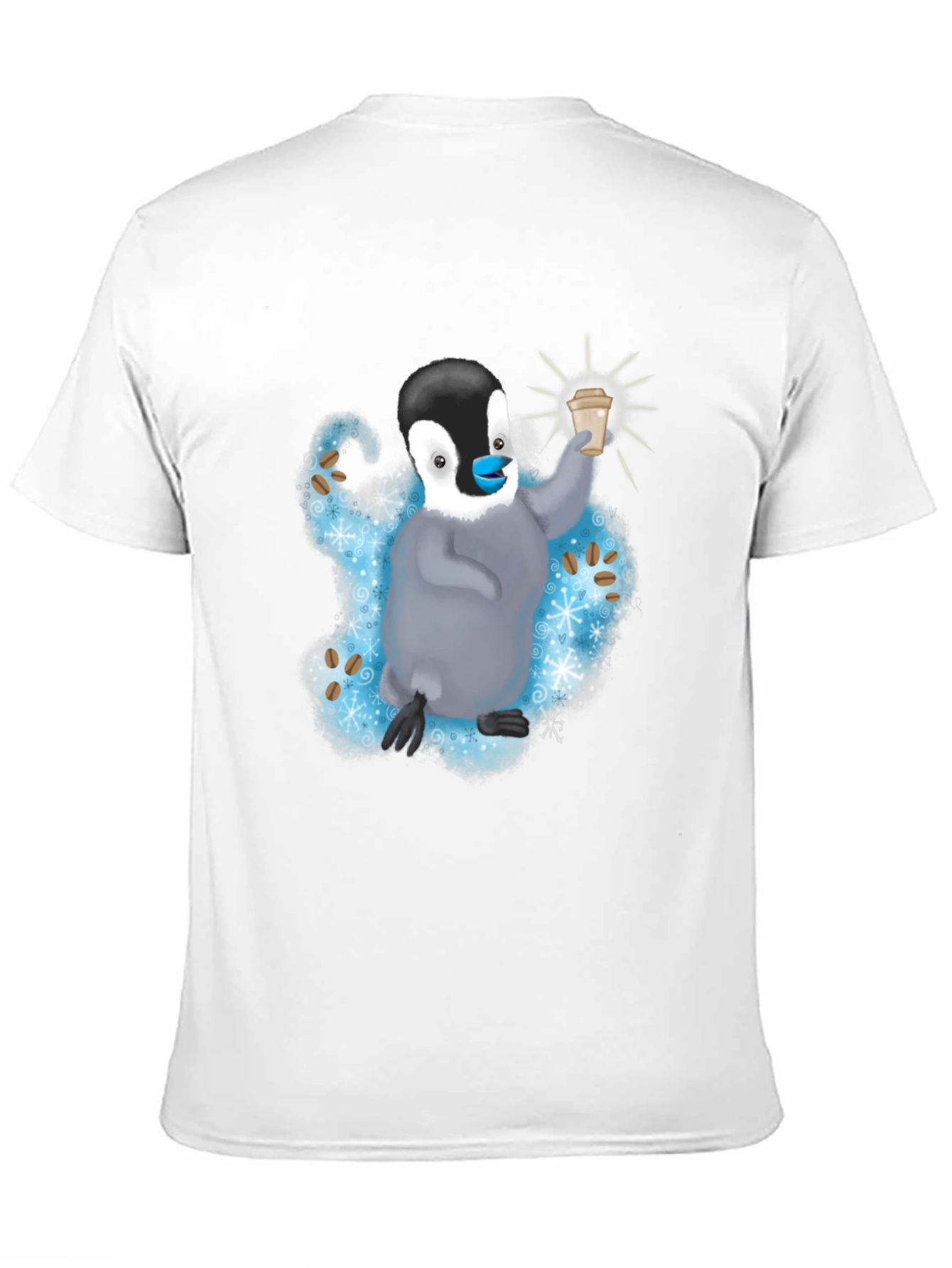 Penguin Coffee Lover T-Shirt