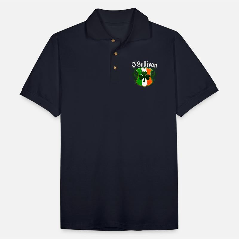 O'Sullivan Irish Surname Ireland Flag Shamrock