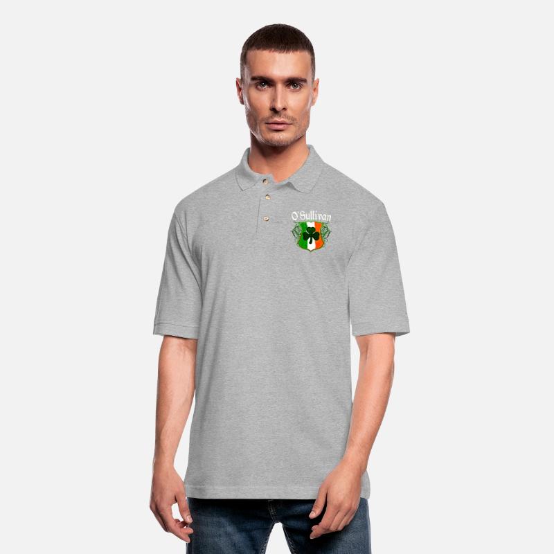 O'Sullivan Irish Surname Ireland Flag Shamrock