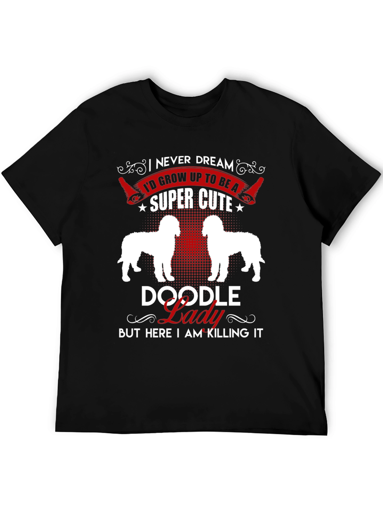 Super Cute Doodle Lady T-Shirt