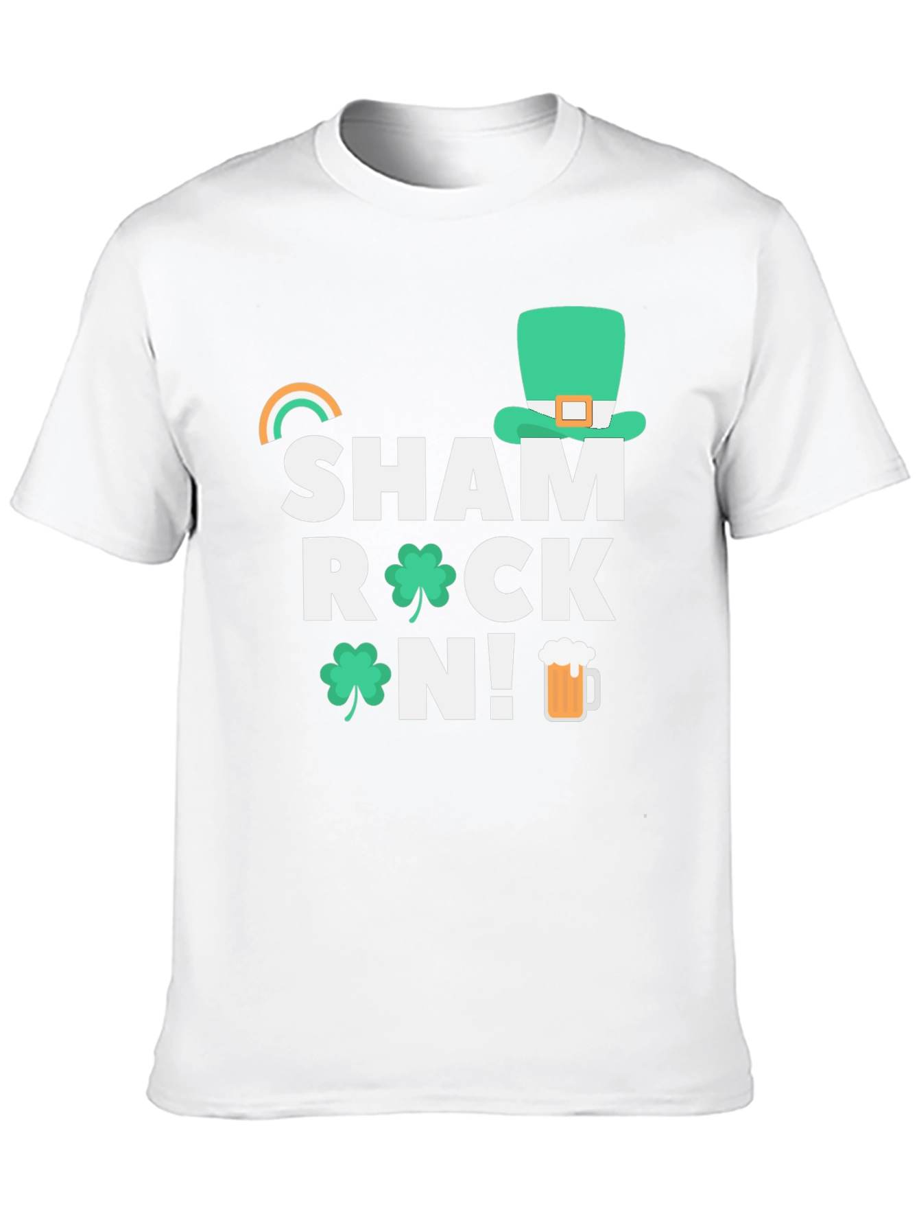Shamrock On! St. Patricks Day Graphic Tee
