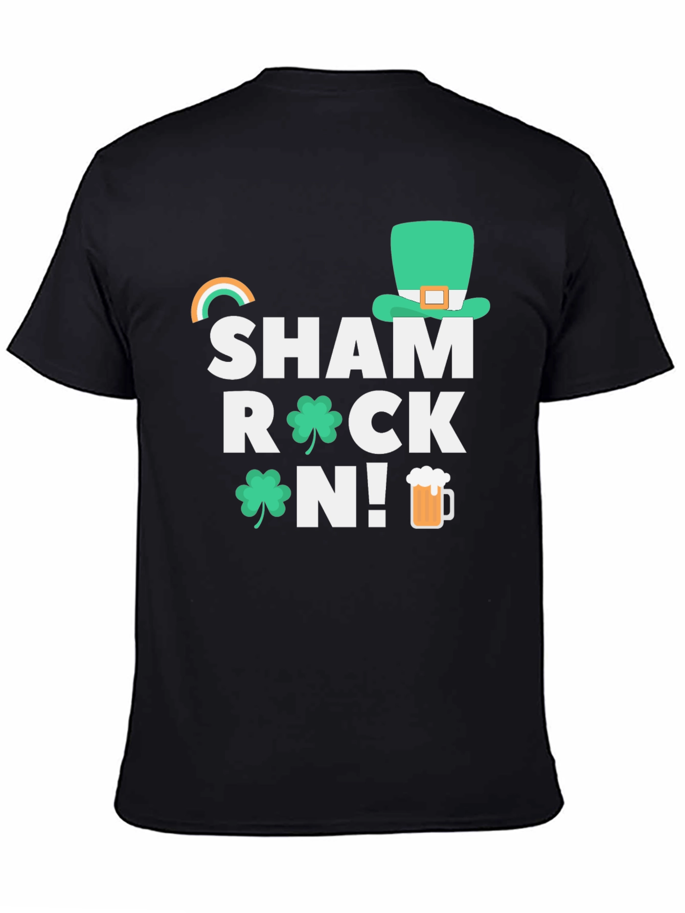 Shamrock On! St. Patricks Day Graphic Tee