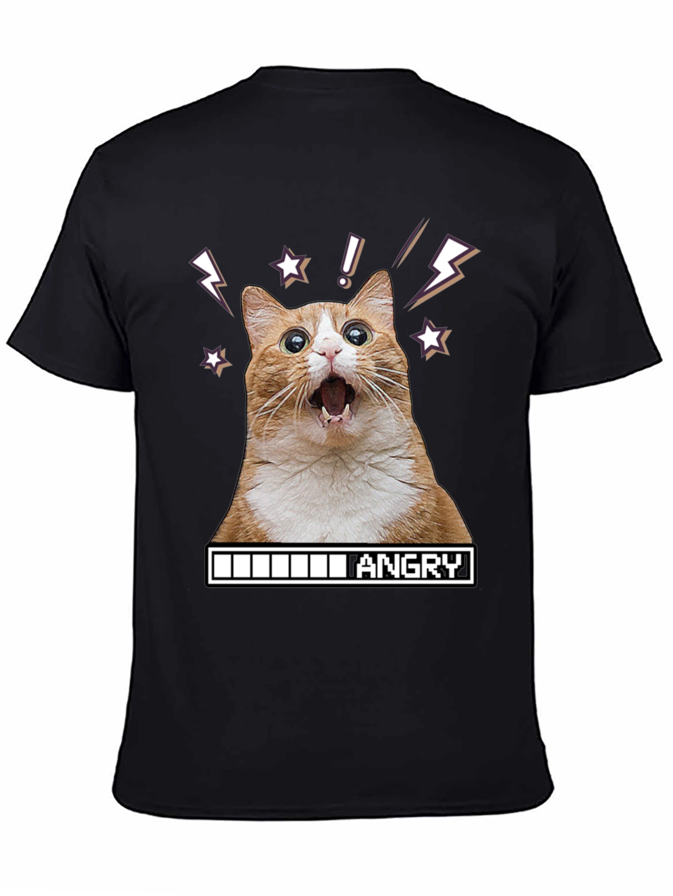 Angry Cat Meme T-Shirt - Funny Graphic Tee