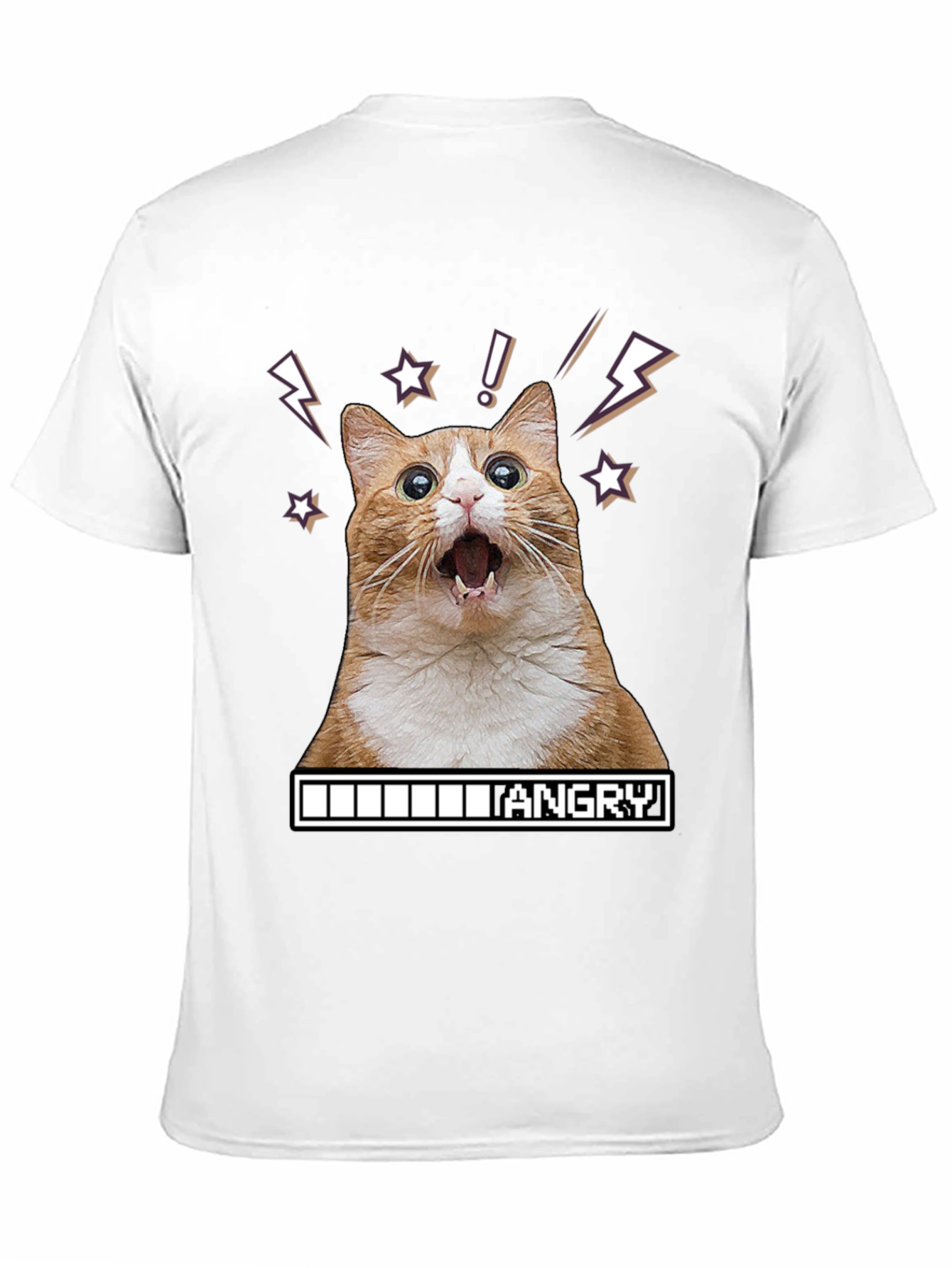 Angry Cat Meme T-Shirt - Funny Graphic Tee