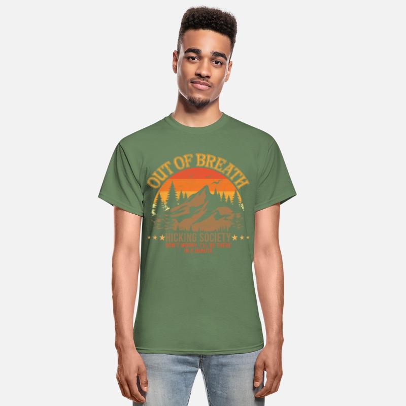 Out of Breath Hiking Society Vintage Hiking