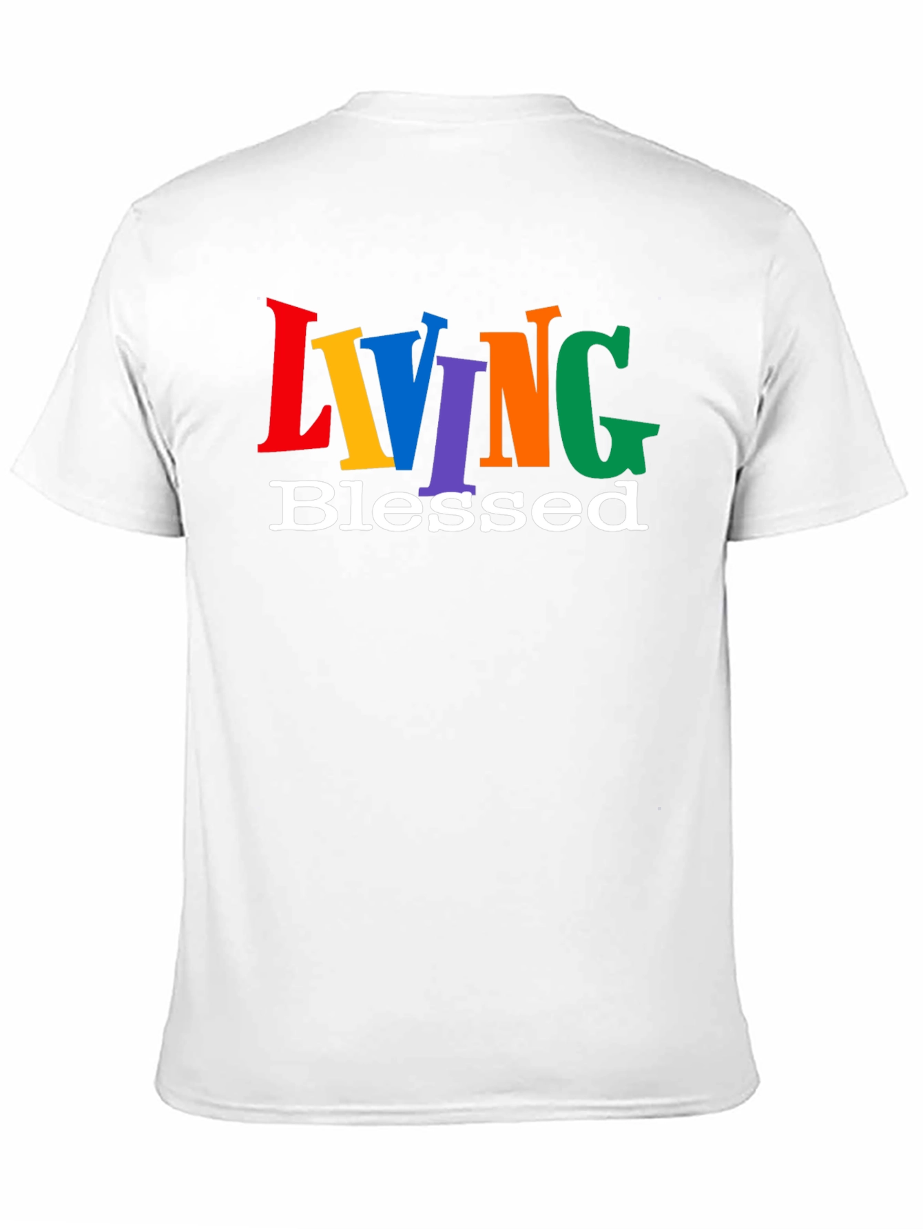 Living Blessed Graphic T-Shirt - Black