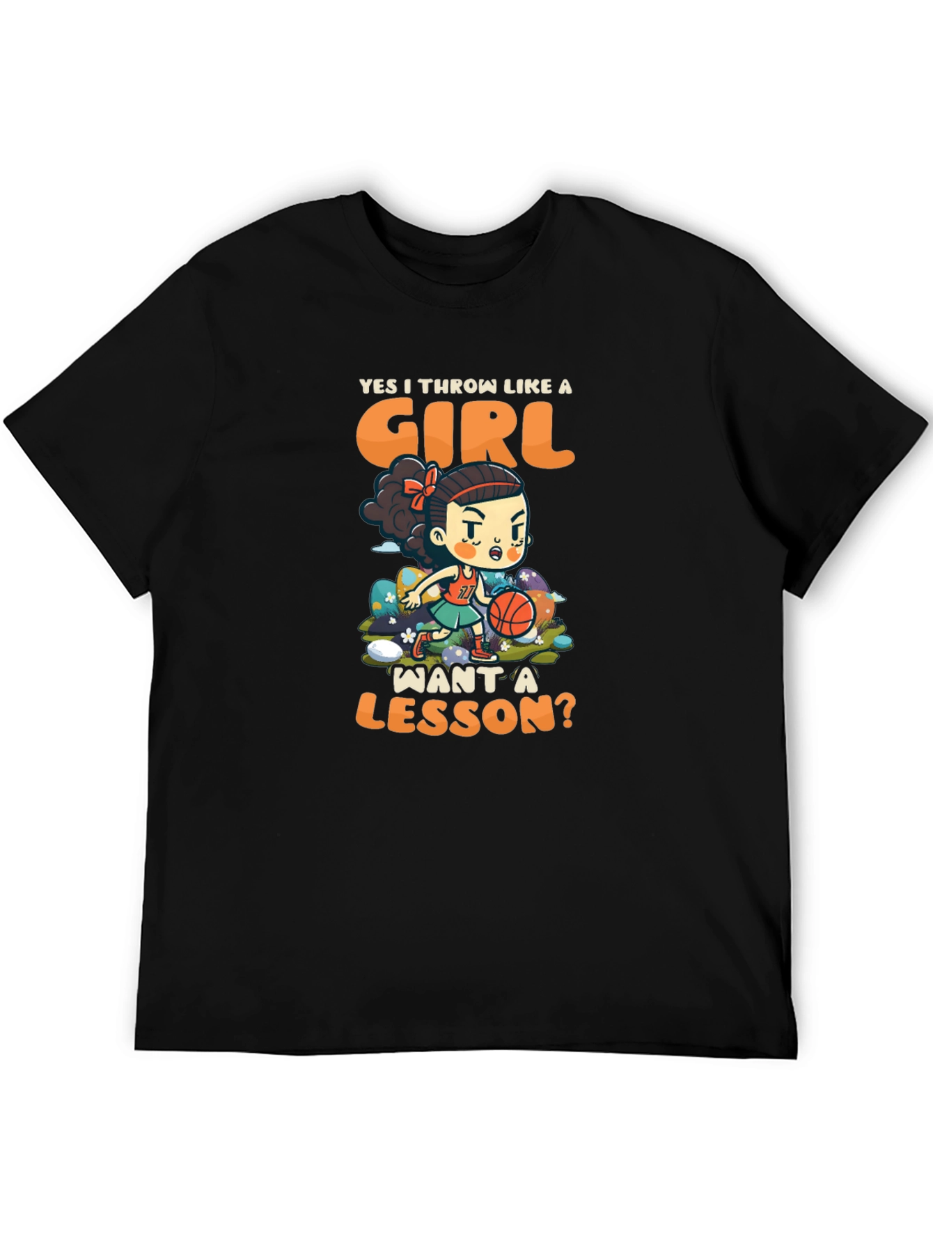 Yes I Throw Like a Girl T-Shirt