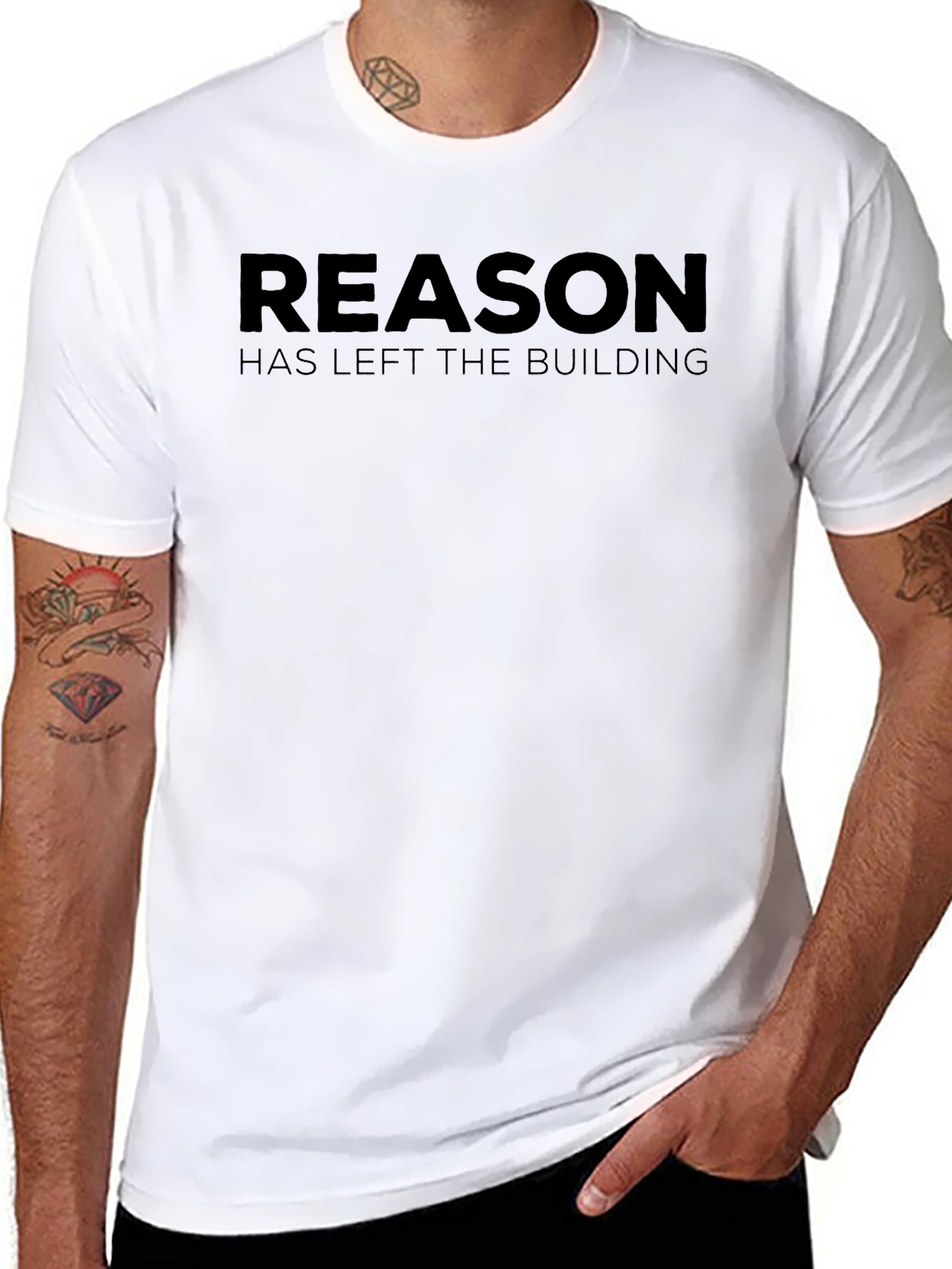 Reason Has Left the Building - Graphic Tee