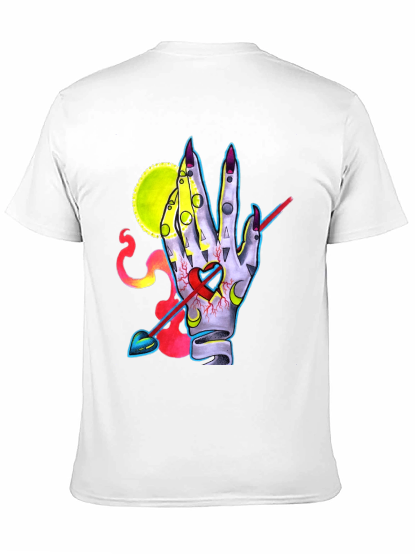 Mystic Hand Heart Arrow T-Shirt