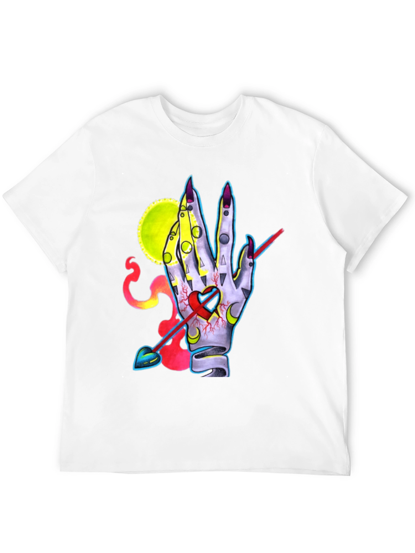 Mystic Hand Heart Arrow T-Shirt