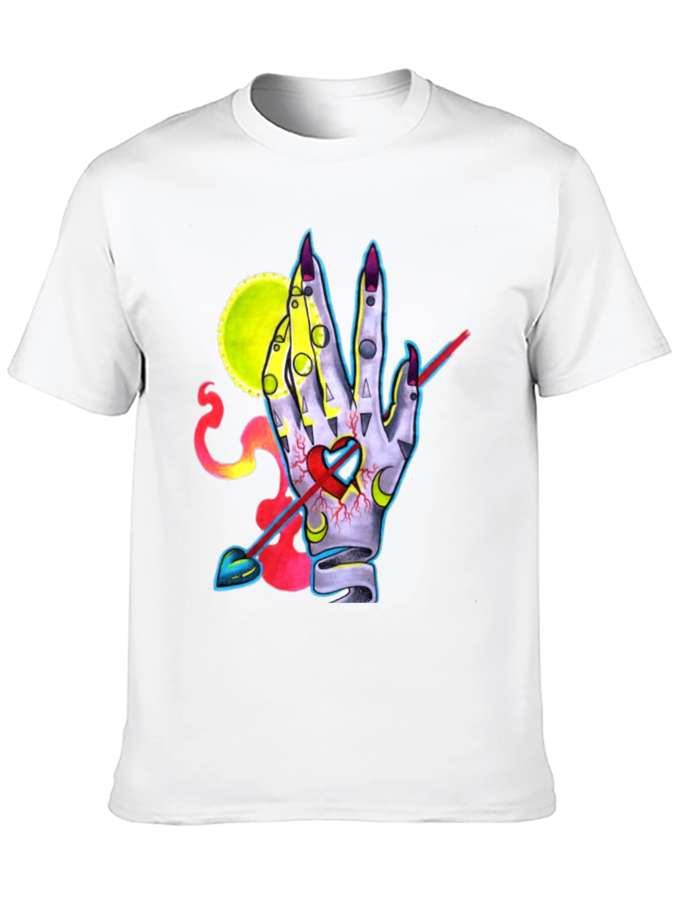 Mystic Hand Heart Arrow T-Shirt