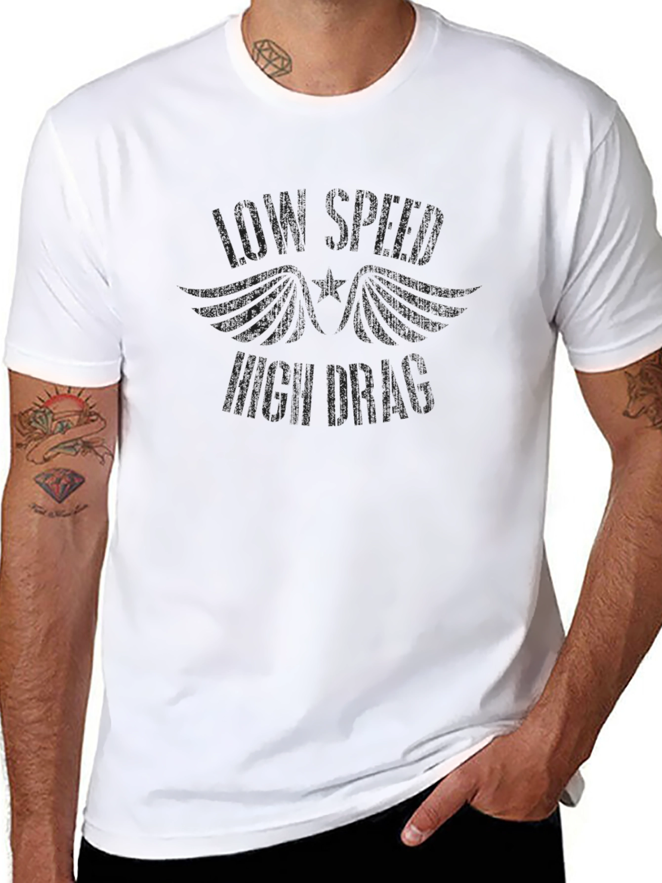 Live Speed High Brass Black T-Shirt