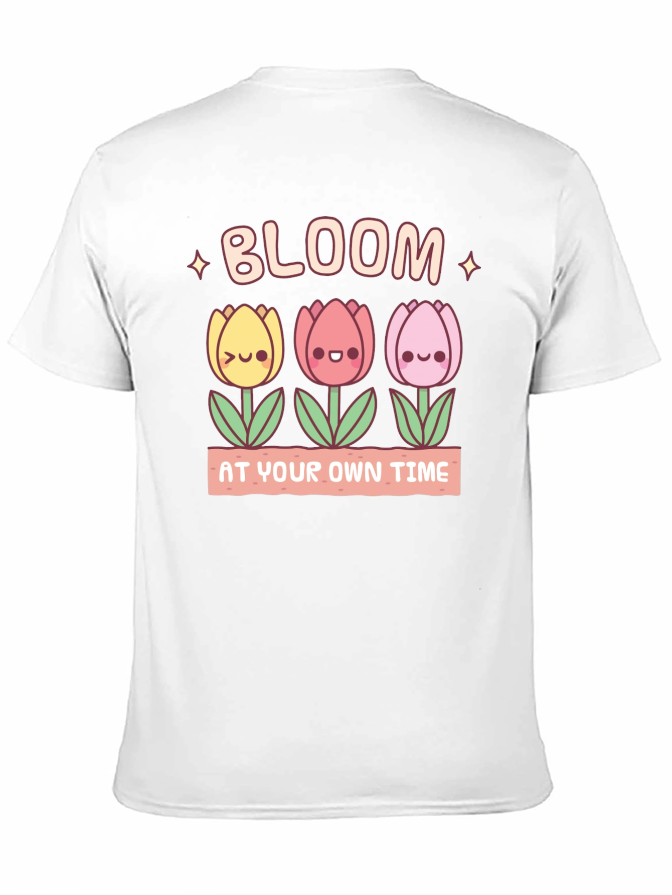 Bloom At Your Own Time Graphic T-Shirt