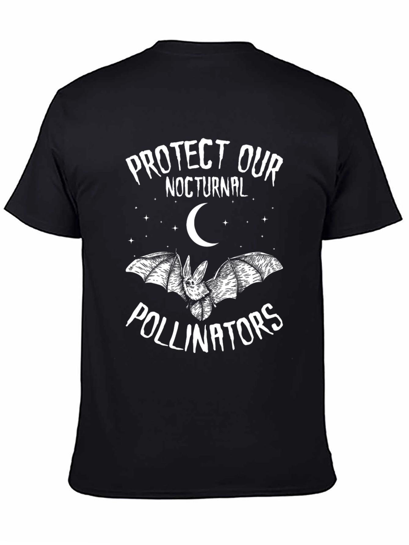 Protect Nocturnal Pollinators Bat Graphic Tee