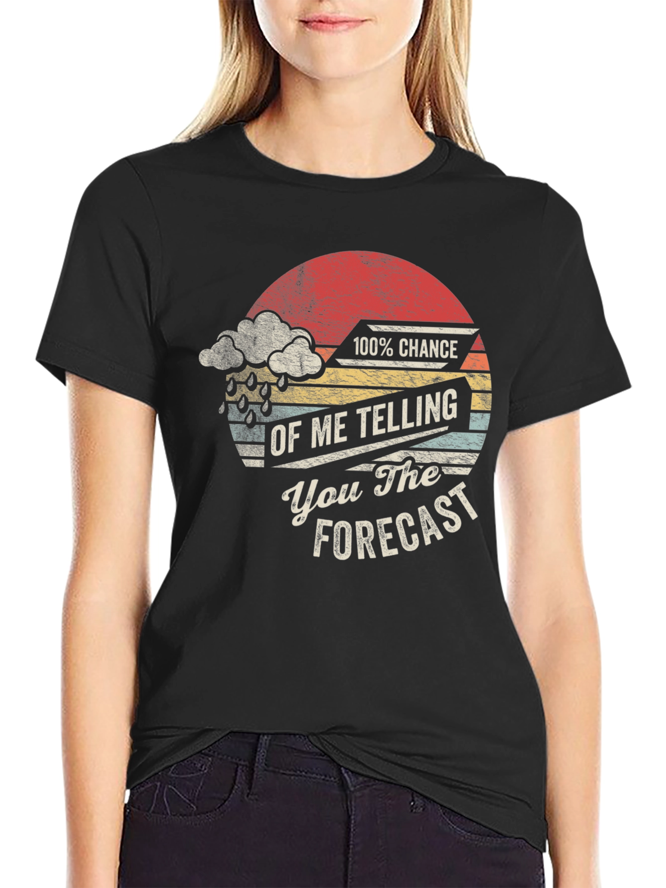 Funny Weather Forecast Graphic Tee