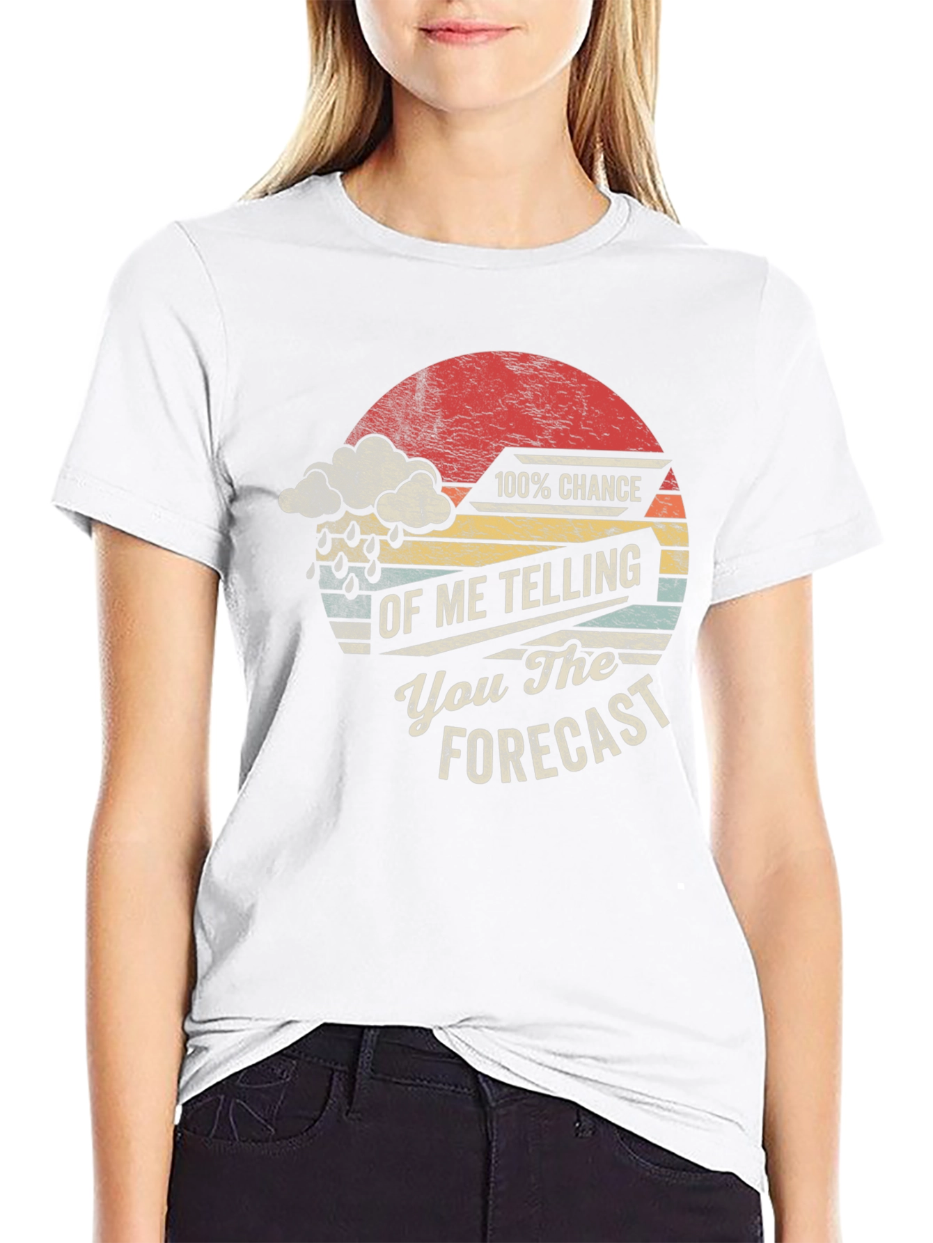Funny Weather Forecast Graphic Tee
