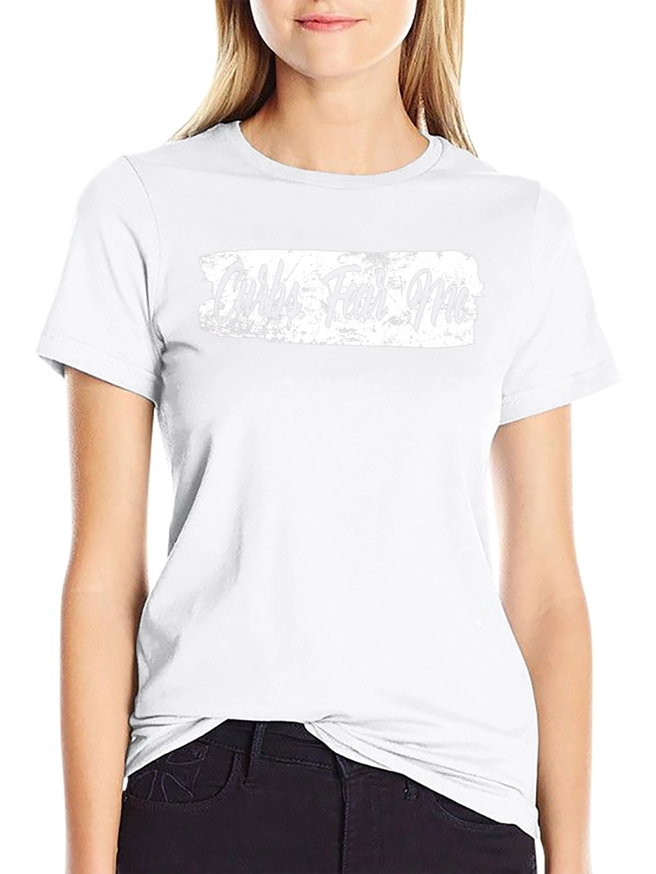 Curbs Fear Me Black Graphic Tee