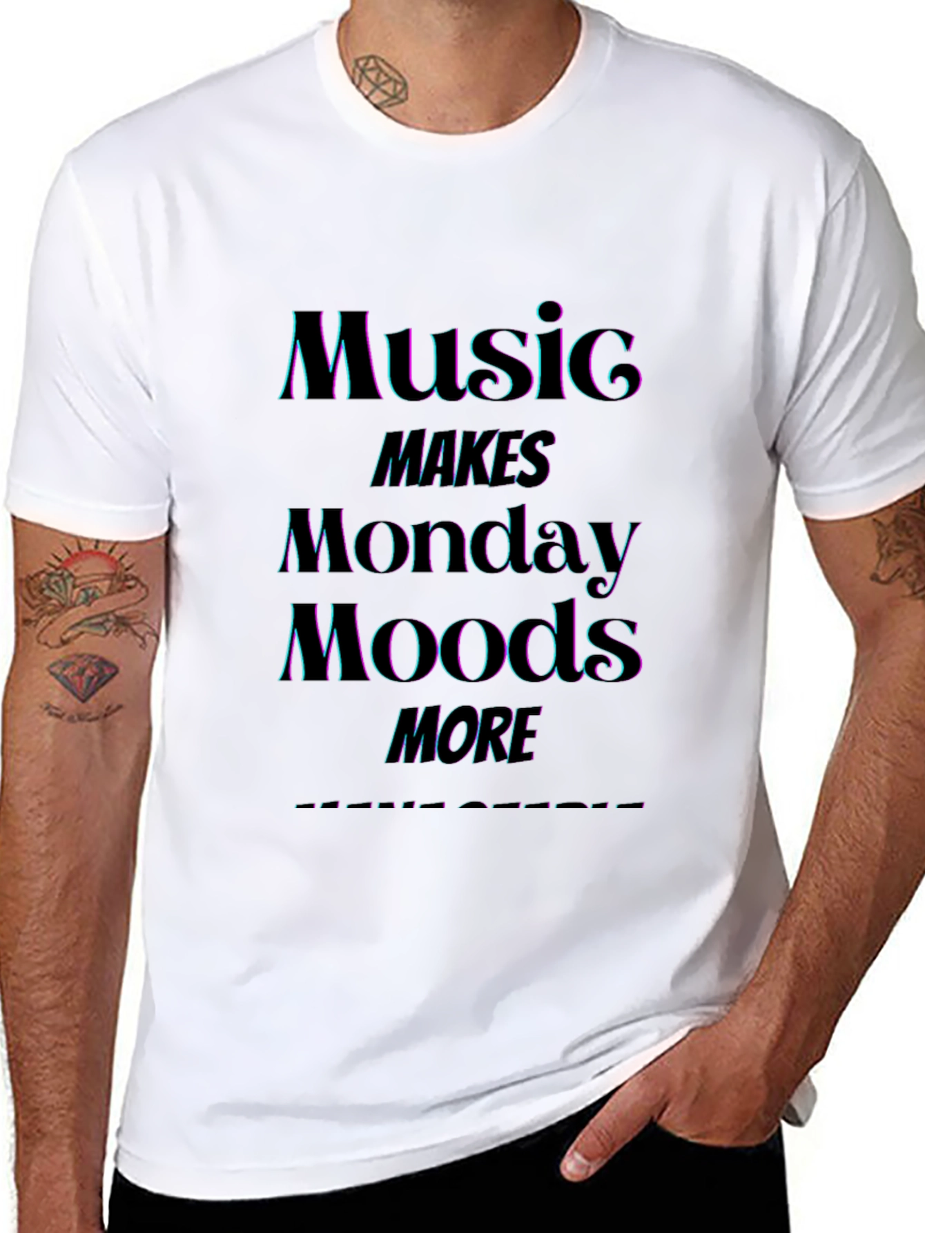 Music Makes Monday Moods More T-Shirt