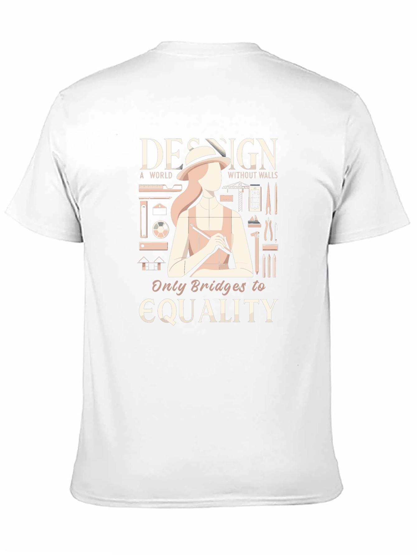 Design Bridges Equality Black T-Shirt