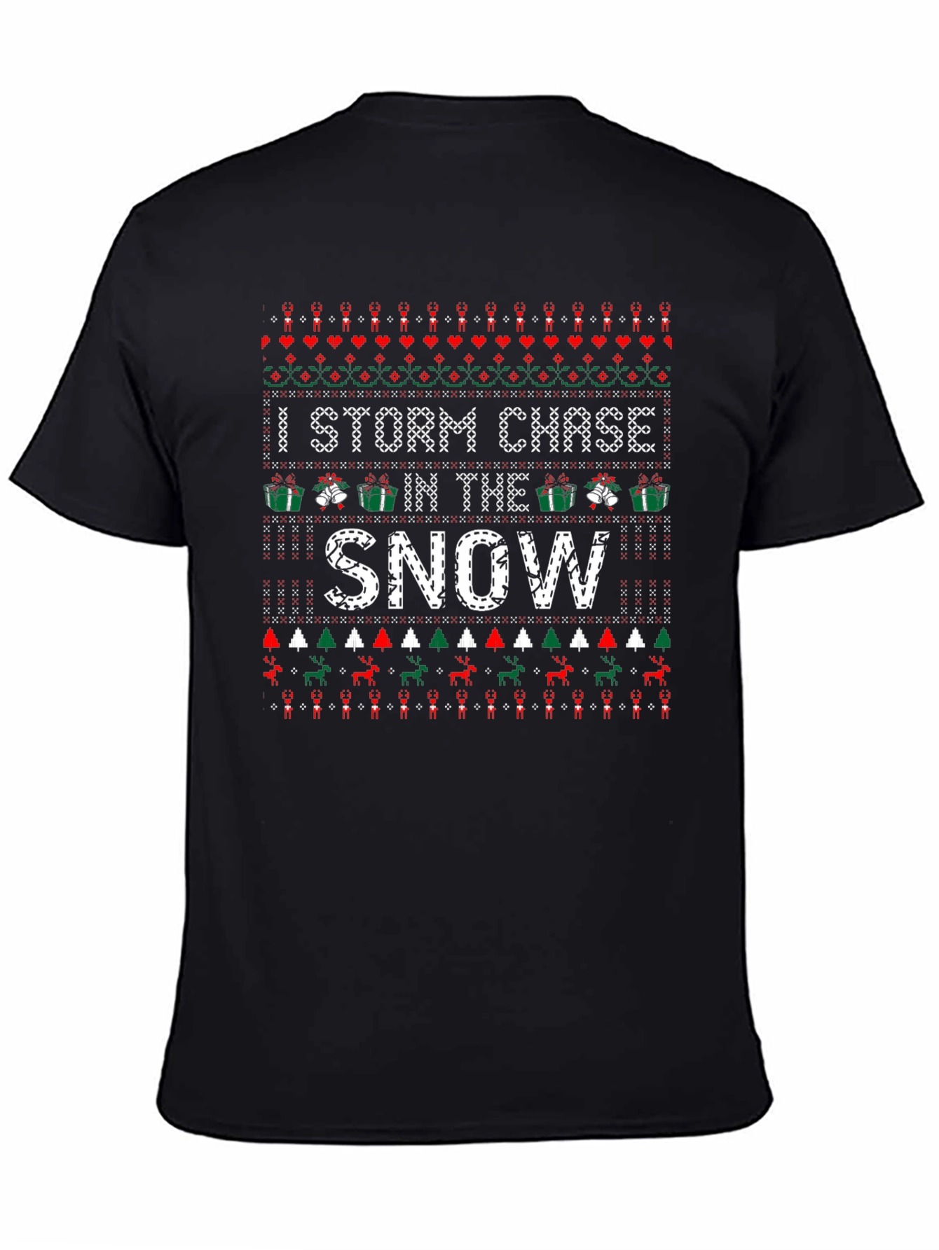 Storm Chaser Ugly Christmas Sweater T-Shirt