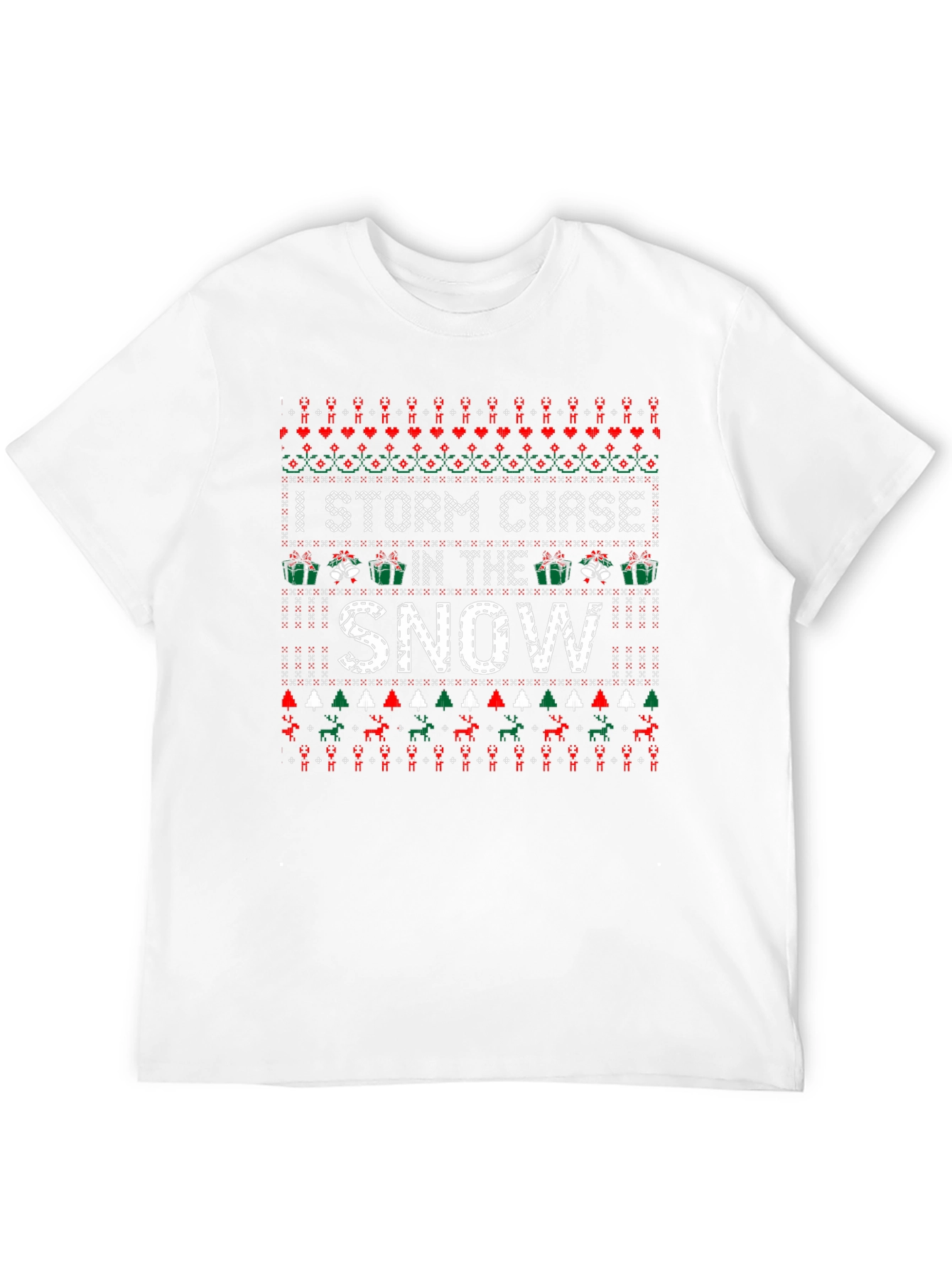 Storm Chaser Ugly Christmas Sweater T-Shirt