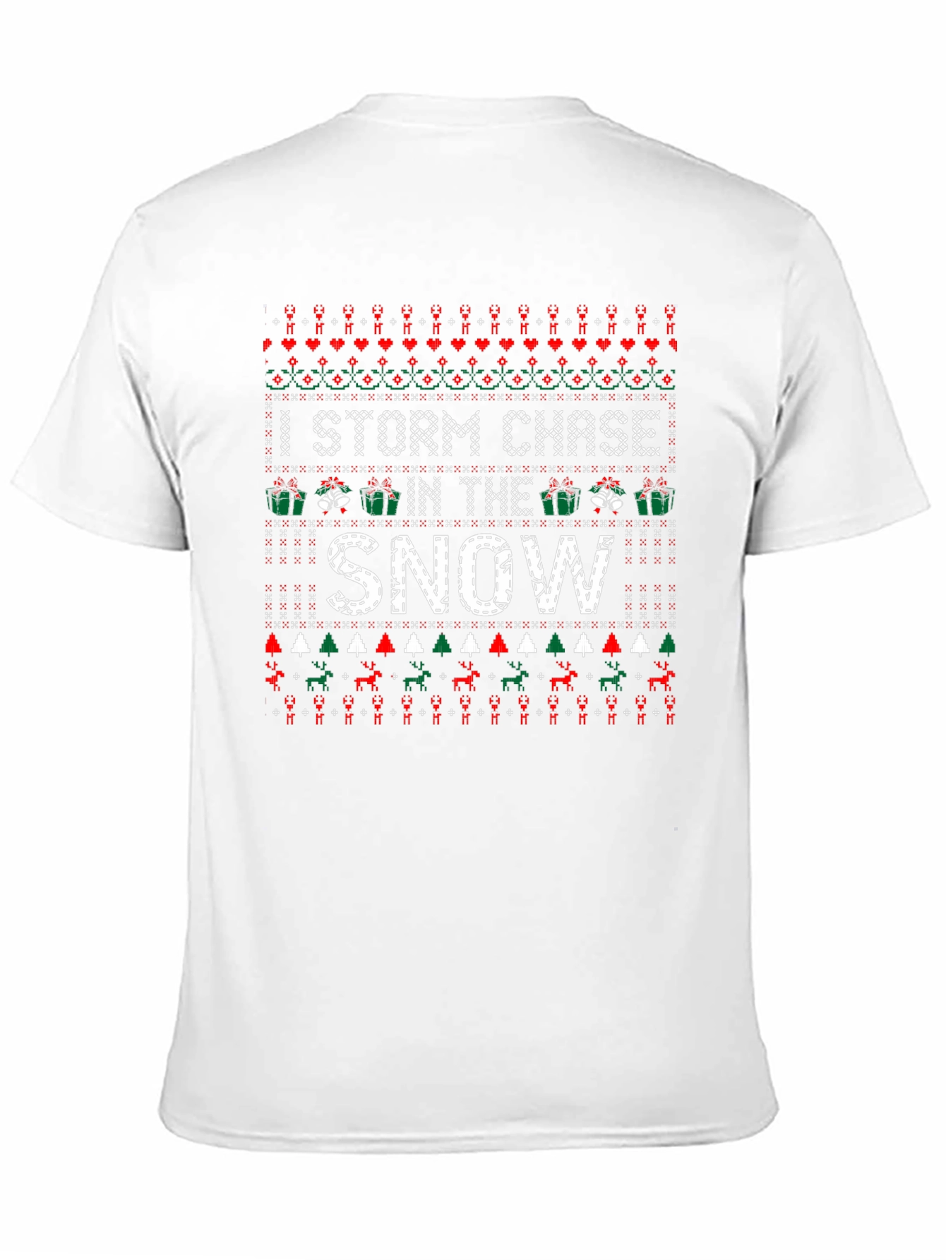 Storm Chaser Ugly Christmas Sweater T-Shirt