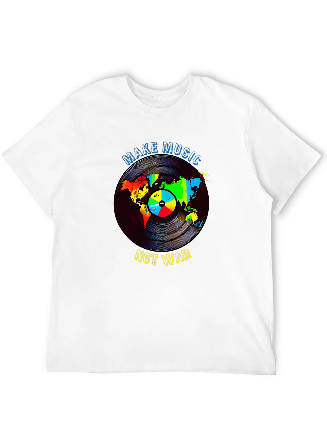 Make Music Not War Graphic T-Shirt