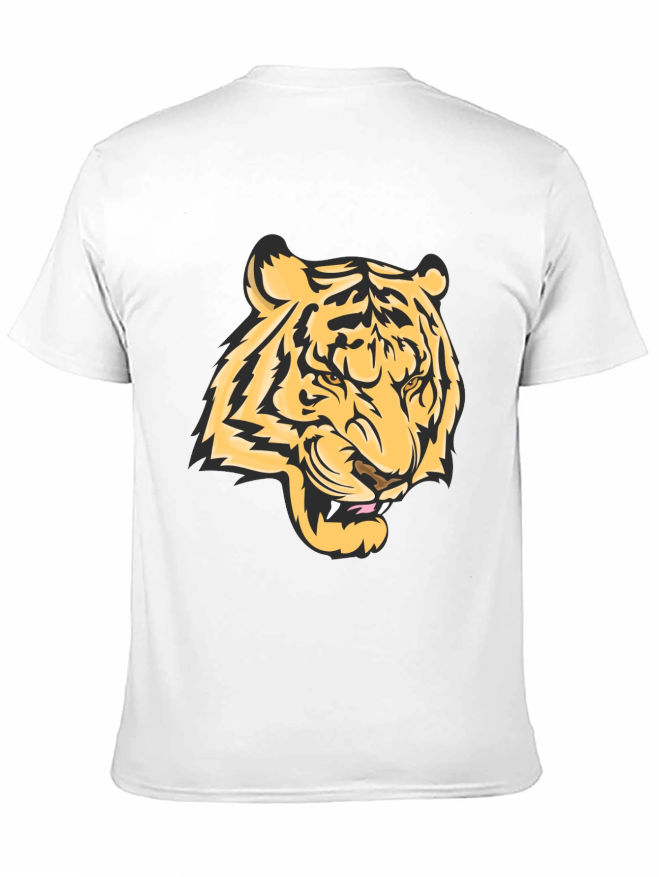 Cool Tiger Graphic Black T-Shirt
