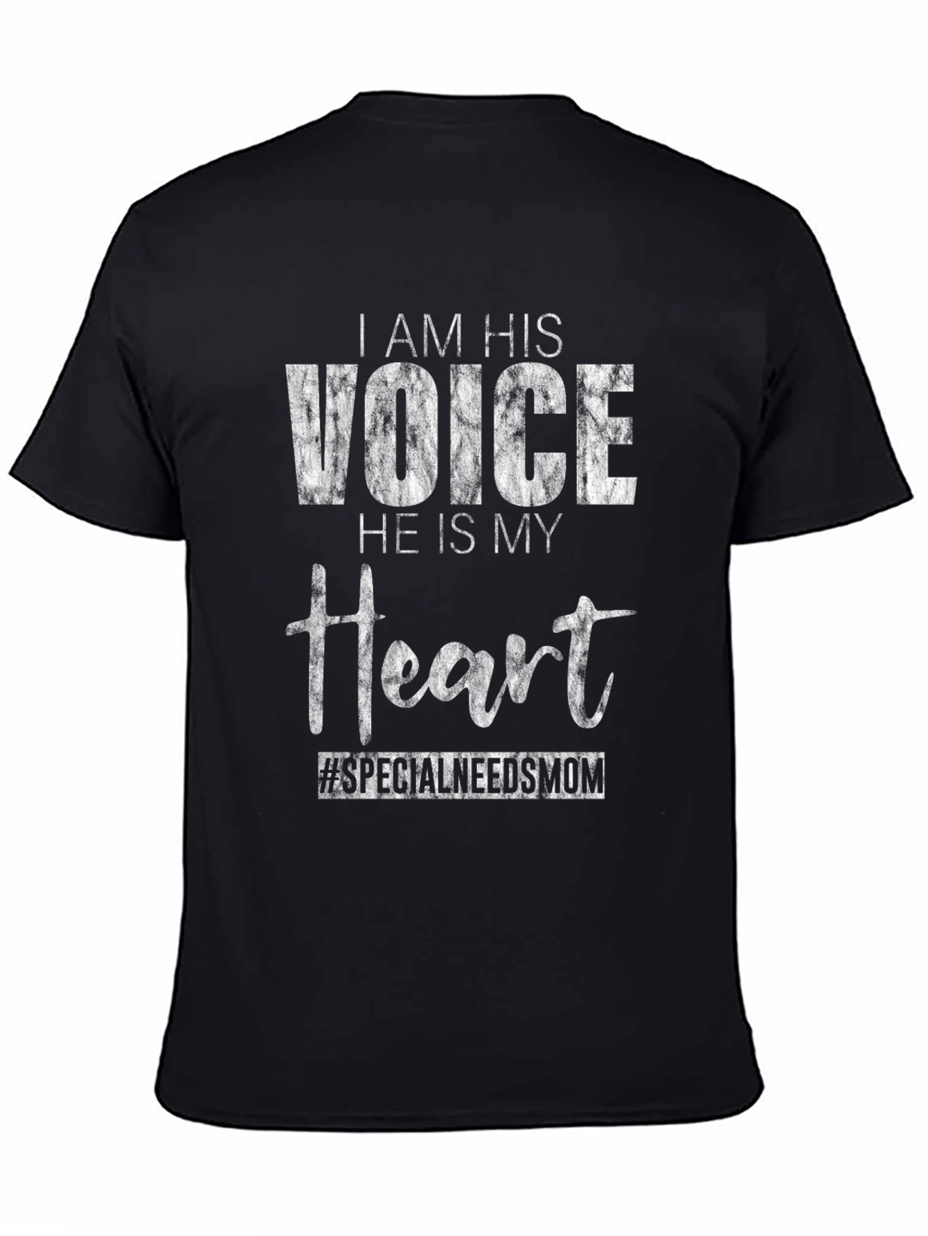 I Am His Voice T-Shirt Special Needs Mom Tee