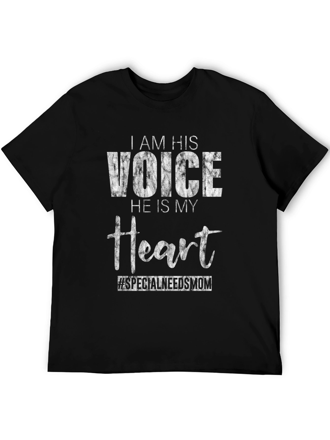 I Am His Voice T-Shirt Special Needs Mom Tee