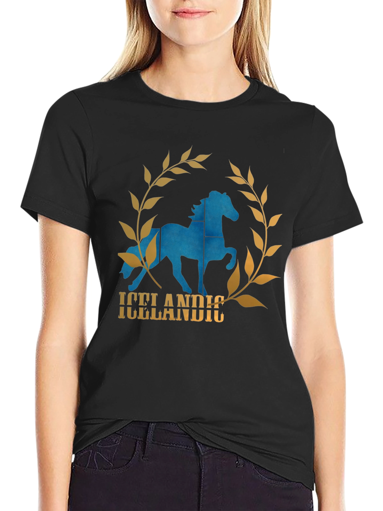 Icelandic Horse Graphic Tee