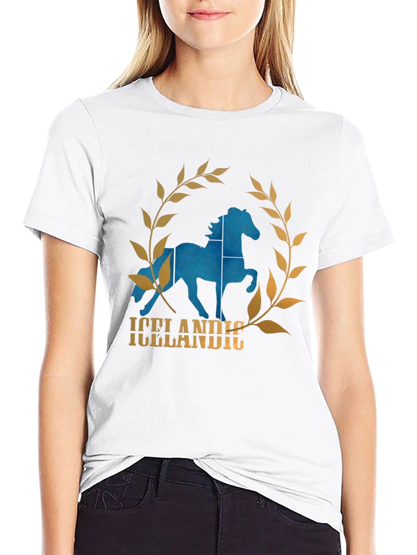 Icelandic Horse Graphic Tee