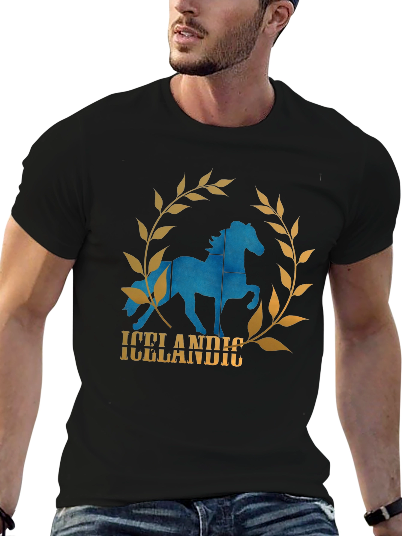 Icelandic Horse Graphic Tee