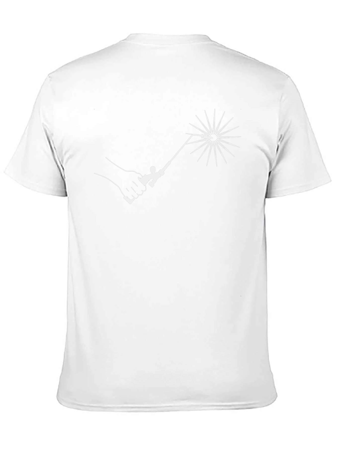 Welder Tee: Cool Black T-Shirt with Welding Design