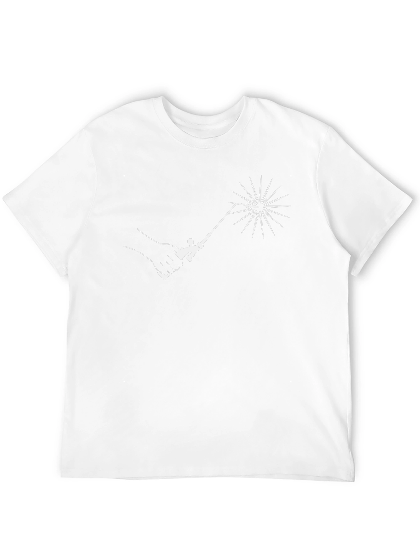 Welder Tee: Cool Black T-Shirt with Welding Design