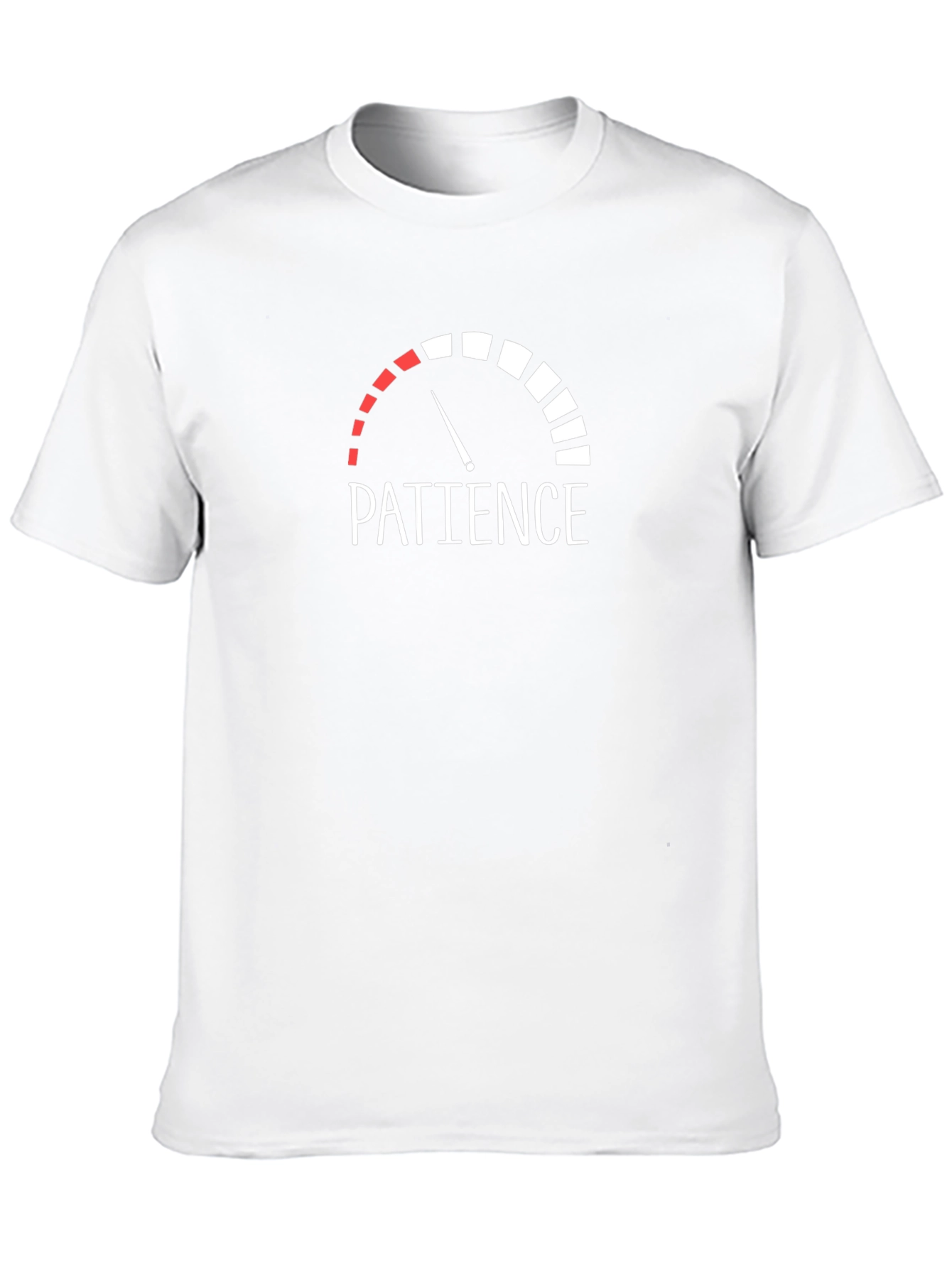 Patience Meter Graphic T-Shirt - Relaxed Fit