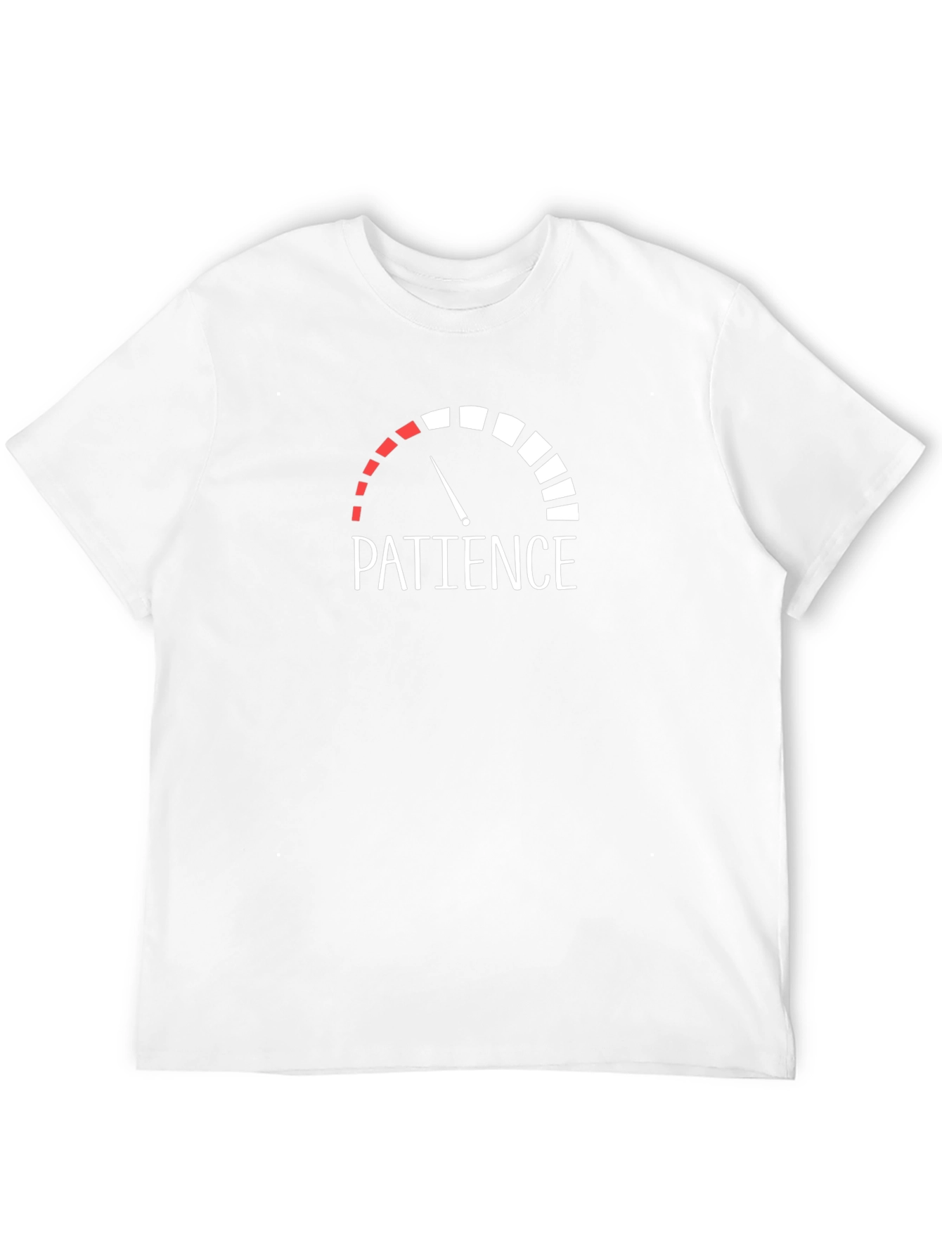 Patience Meter Graphic T-Shirt - Relaxed Fit