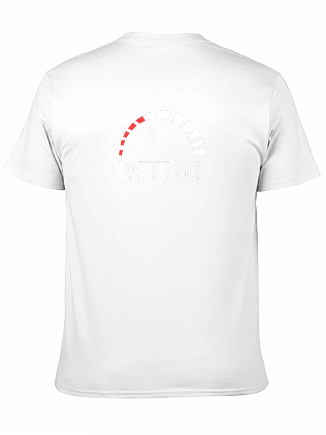 Patience Meter Graphic T-Shirt - Relaxed Fit