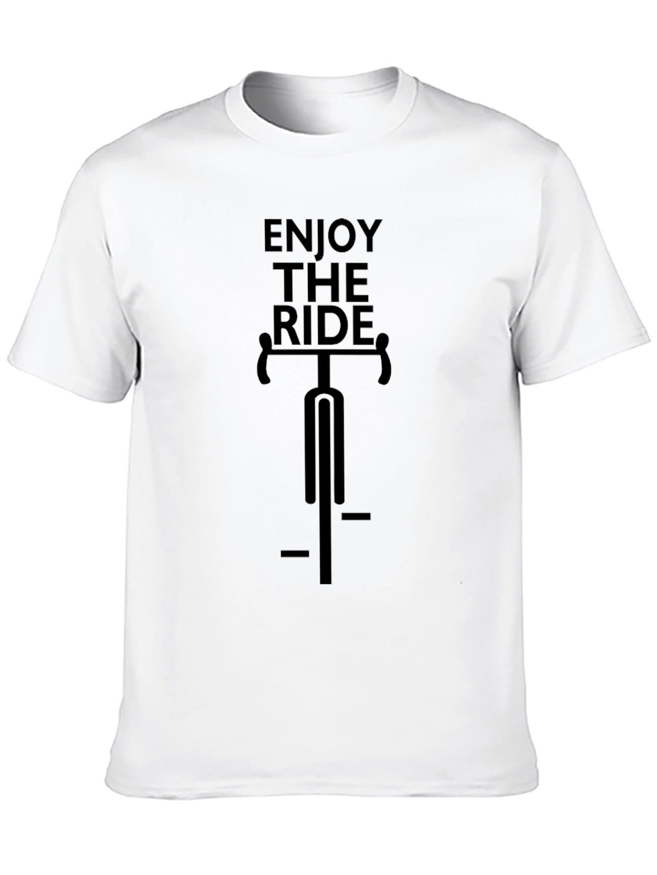Enjoy The Ride Graphic T-Shirt - Black