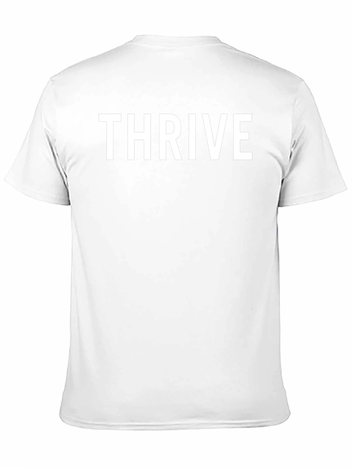 Thrive Black T-Shirt - Motivational Tee