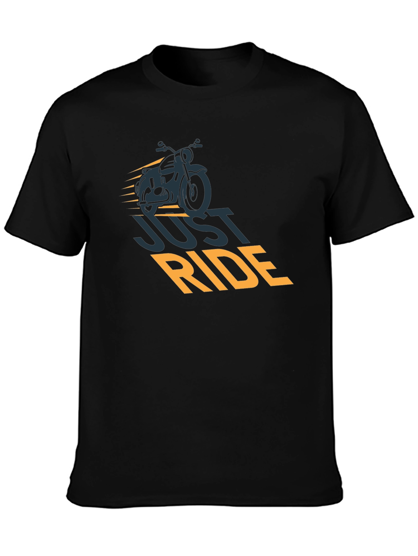 Just Ride Motorcycle Graphic Tee