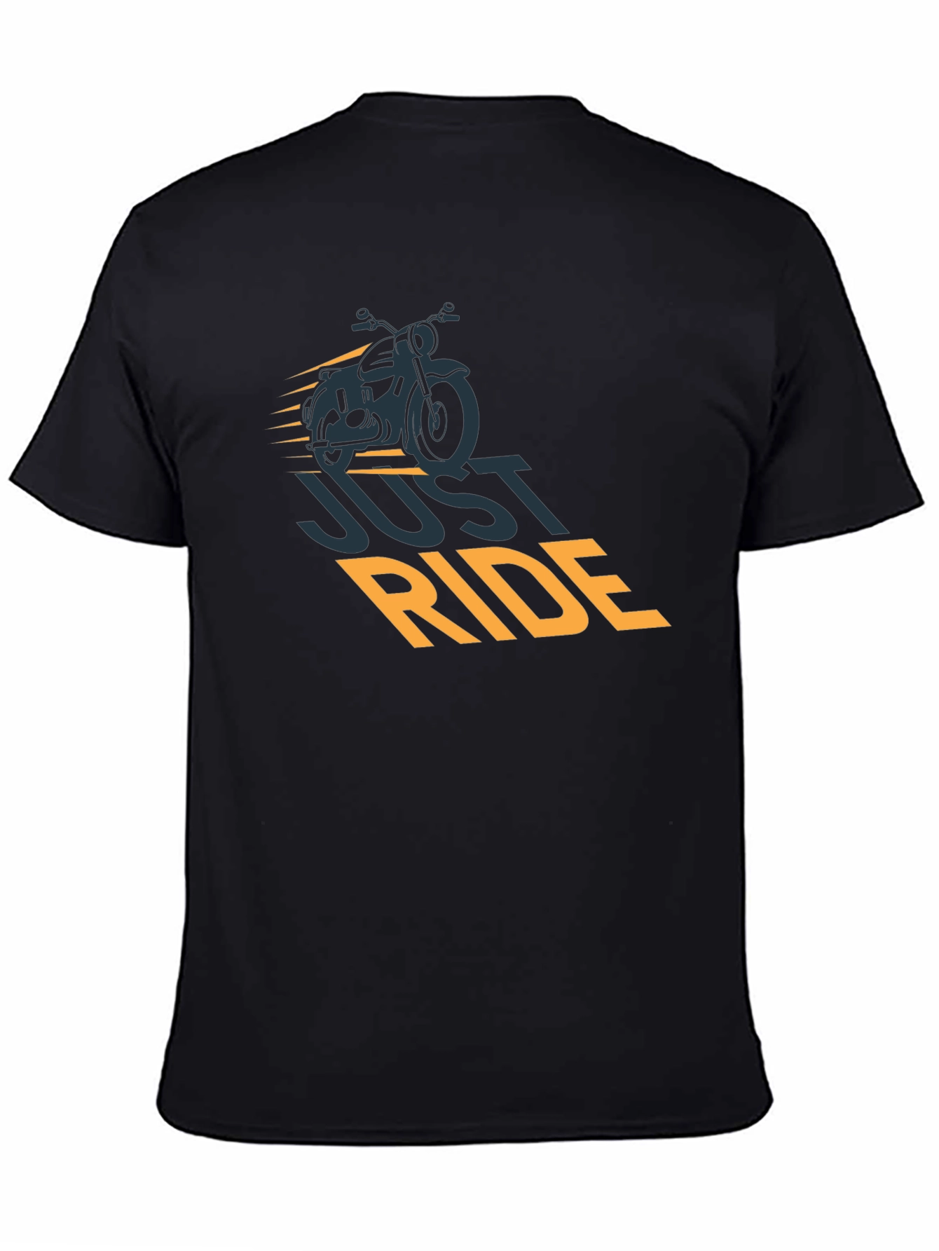 Just Ride Motorcycle Graphic Tee