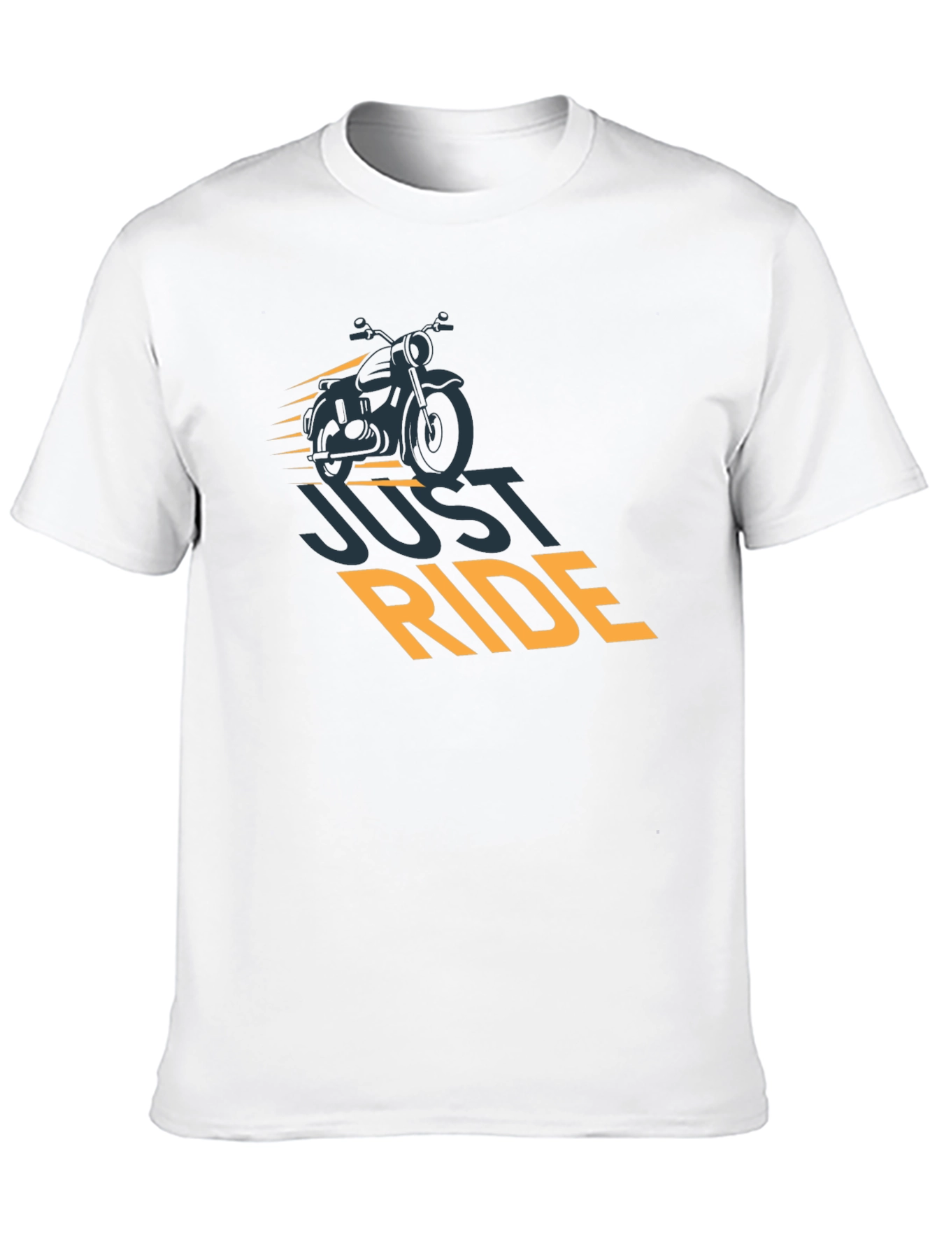 Just Ride Motorcycle Graphic Tee